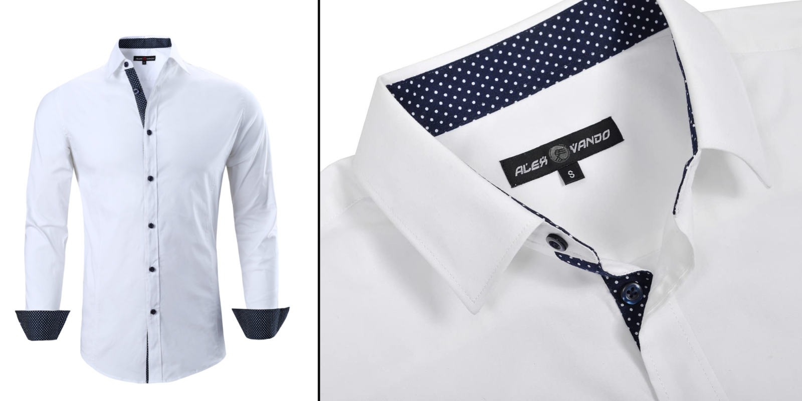 A close up of a white shirt