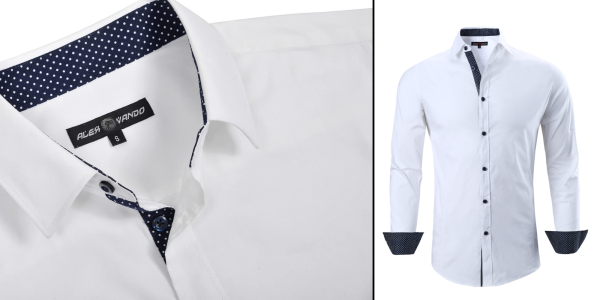 A close up of a white shirt
