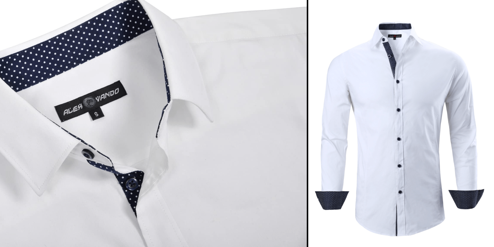 A close up of a white shirt