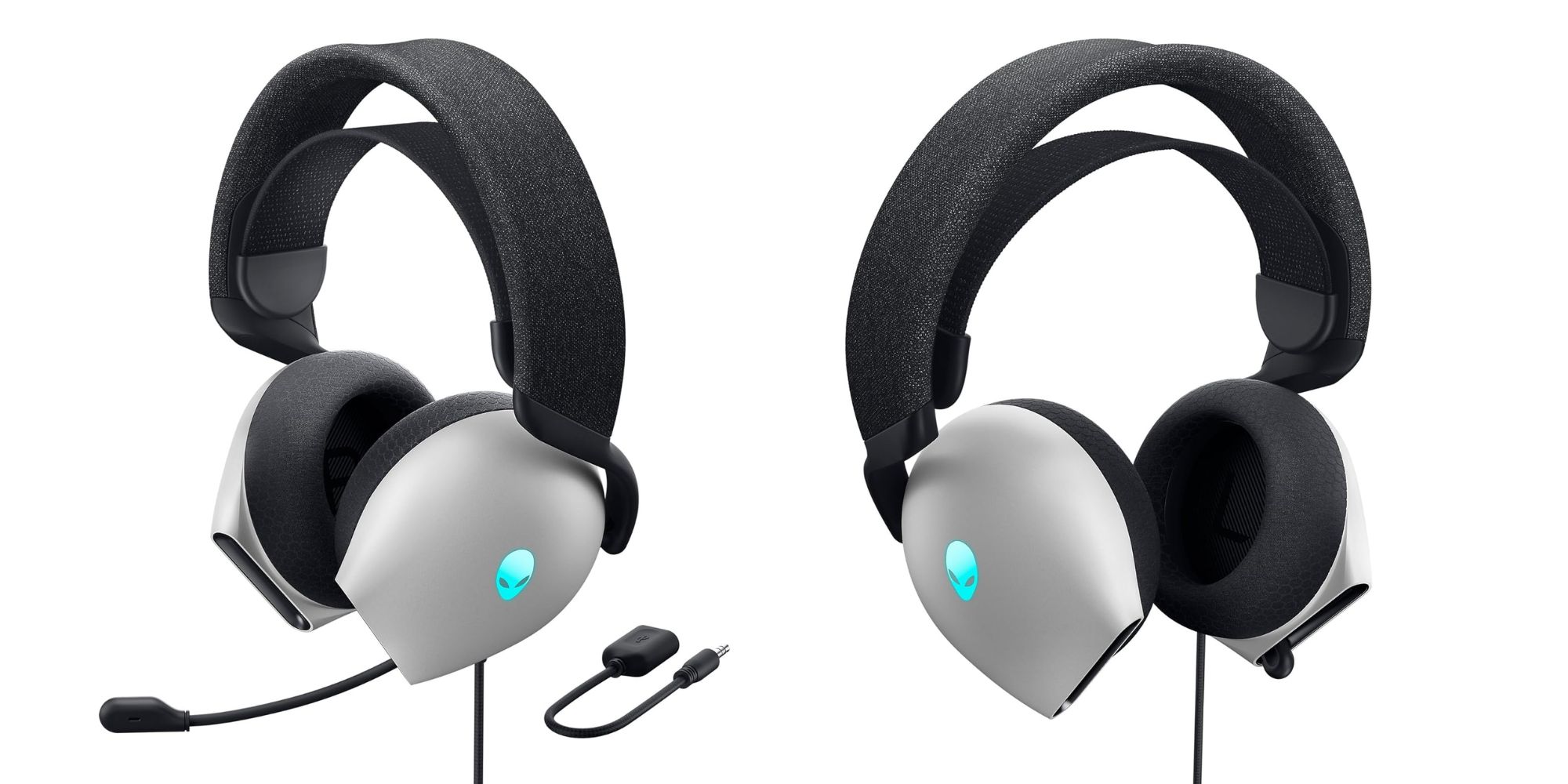 A pair of headphones with a wire