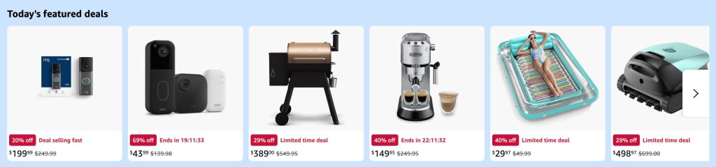 A screenshot of a product