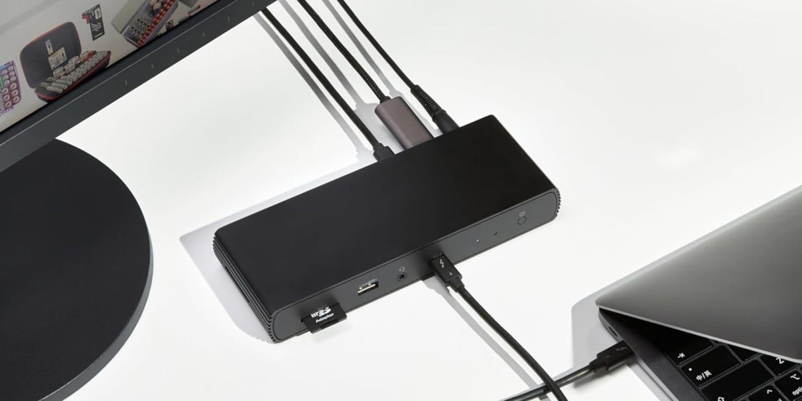 Image showing a render of Amazon's Pro docking station.