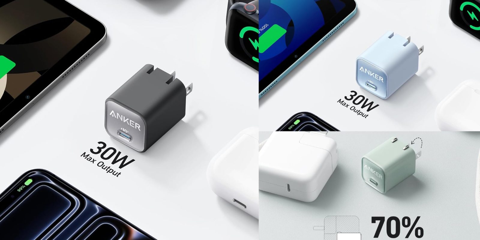 A collage of different devices