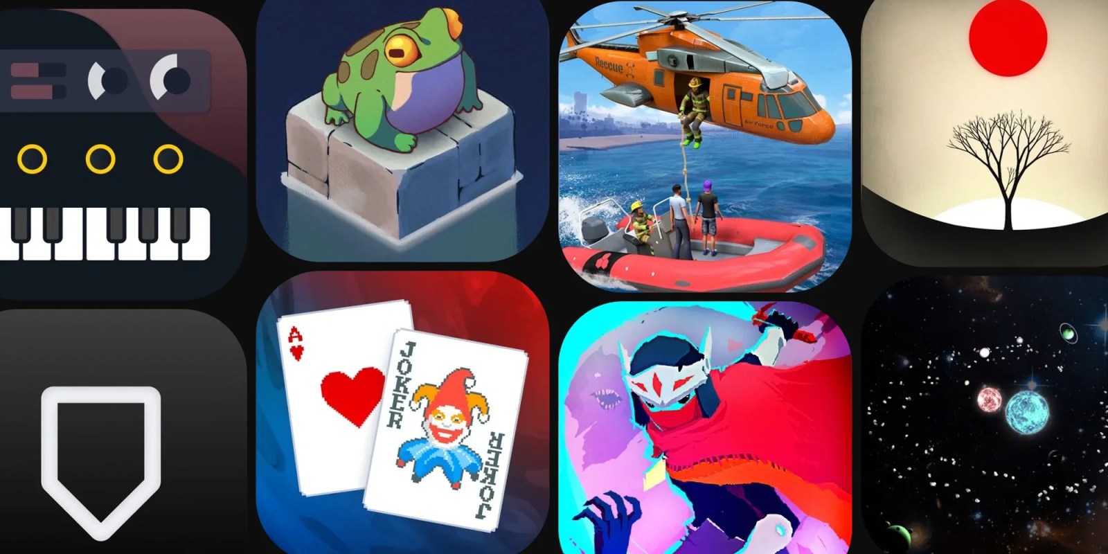 A collage of images of various characters