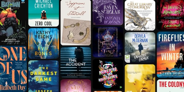 A collage of books
