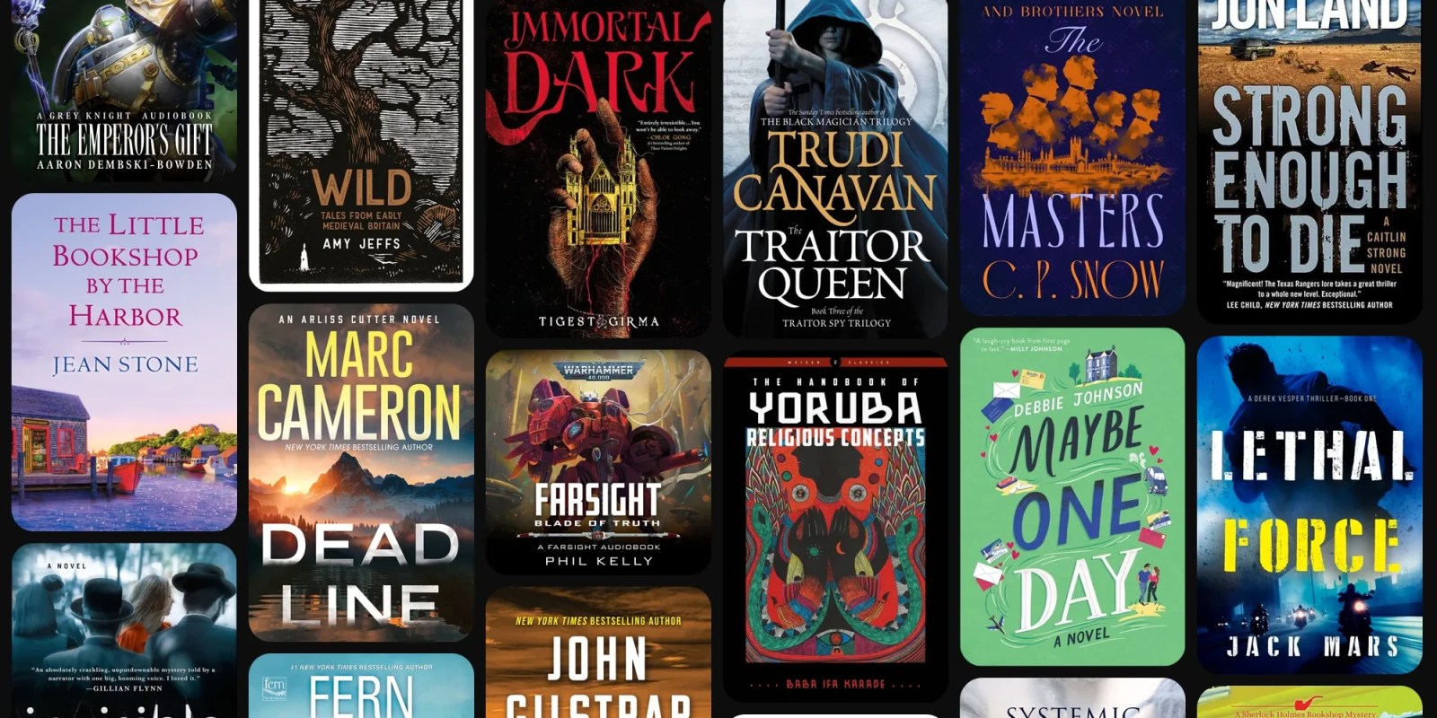 A collection of books