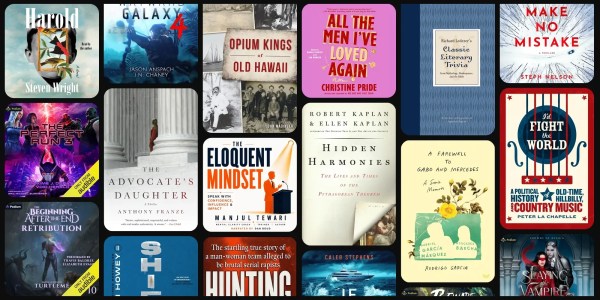 A collage of books
