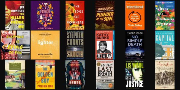 A collage of books