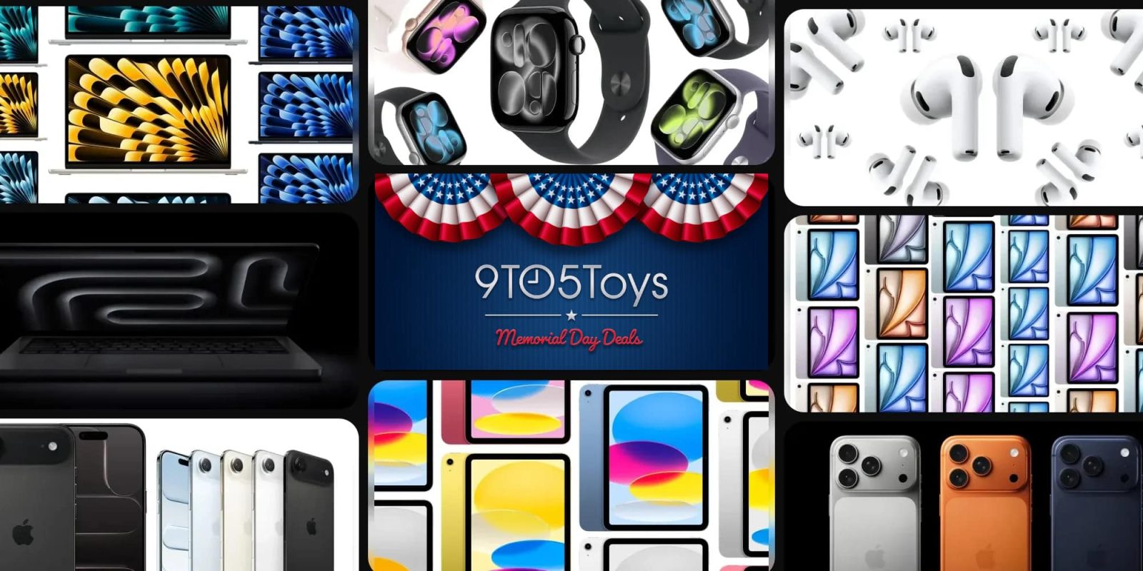 A collage of a cell phone