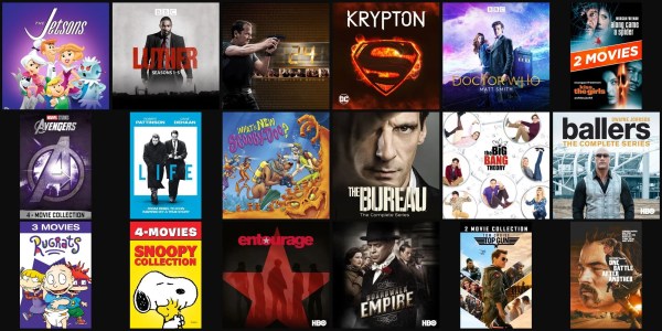 A collage of movies