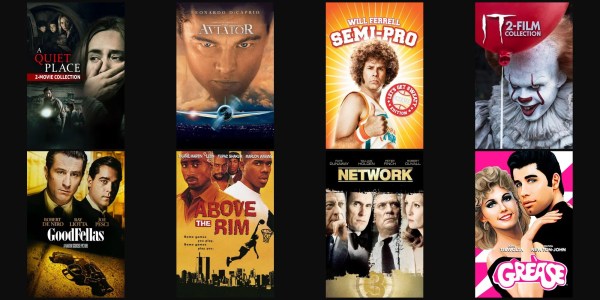 A collage of movies