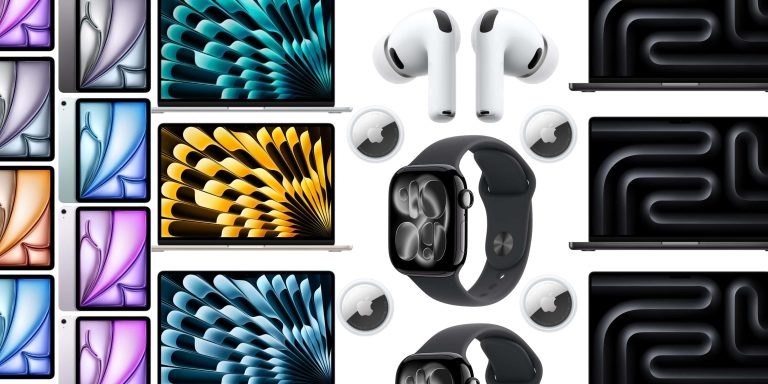 A collage of electronics