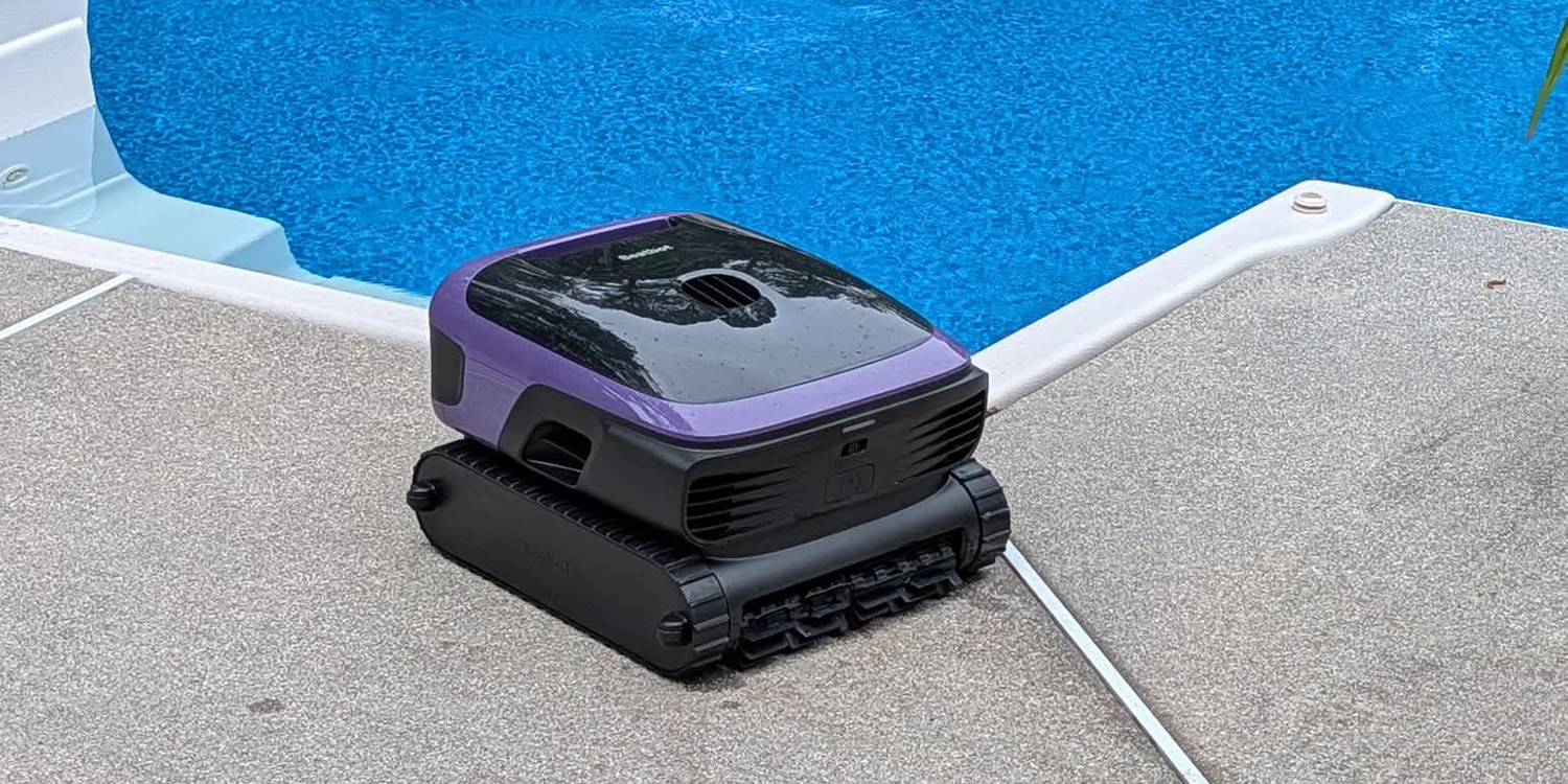 A robot on the ground