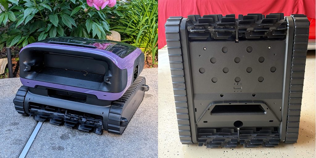 A machine with wheels and wheels