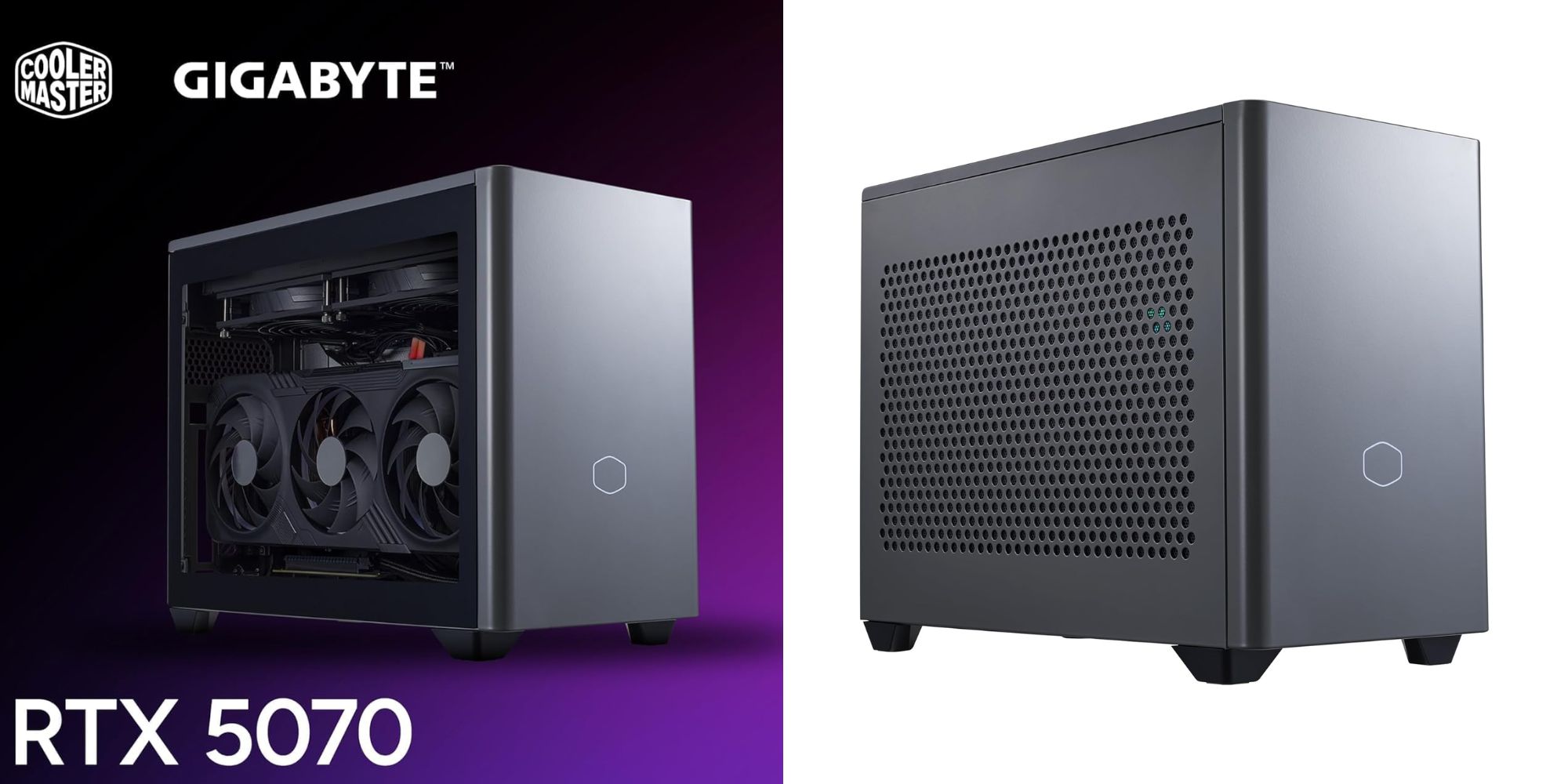 Image showing renders of Cooler Master's NR2 Pro Mini PC.