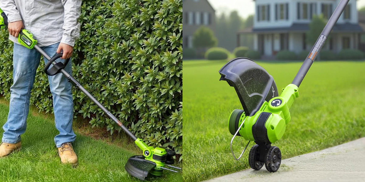 A lawn mower and a lawnmower