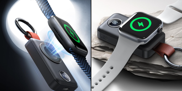 A close up of a smart watch