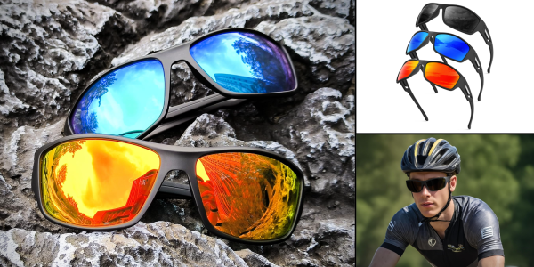 A collage of sunglasses