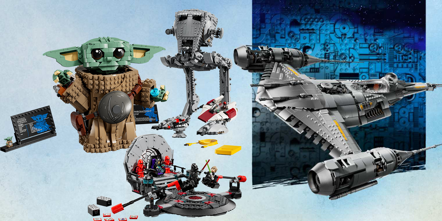 A collage of toys