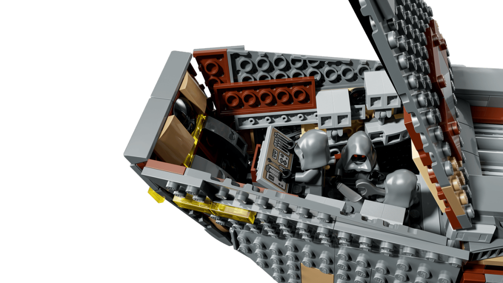 A lego star wars ship