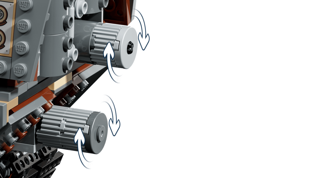 A close-up of a toy