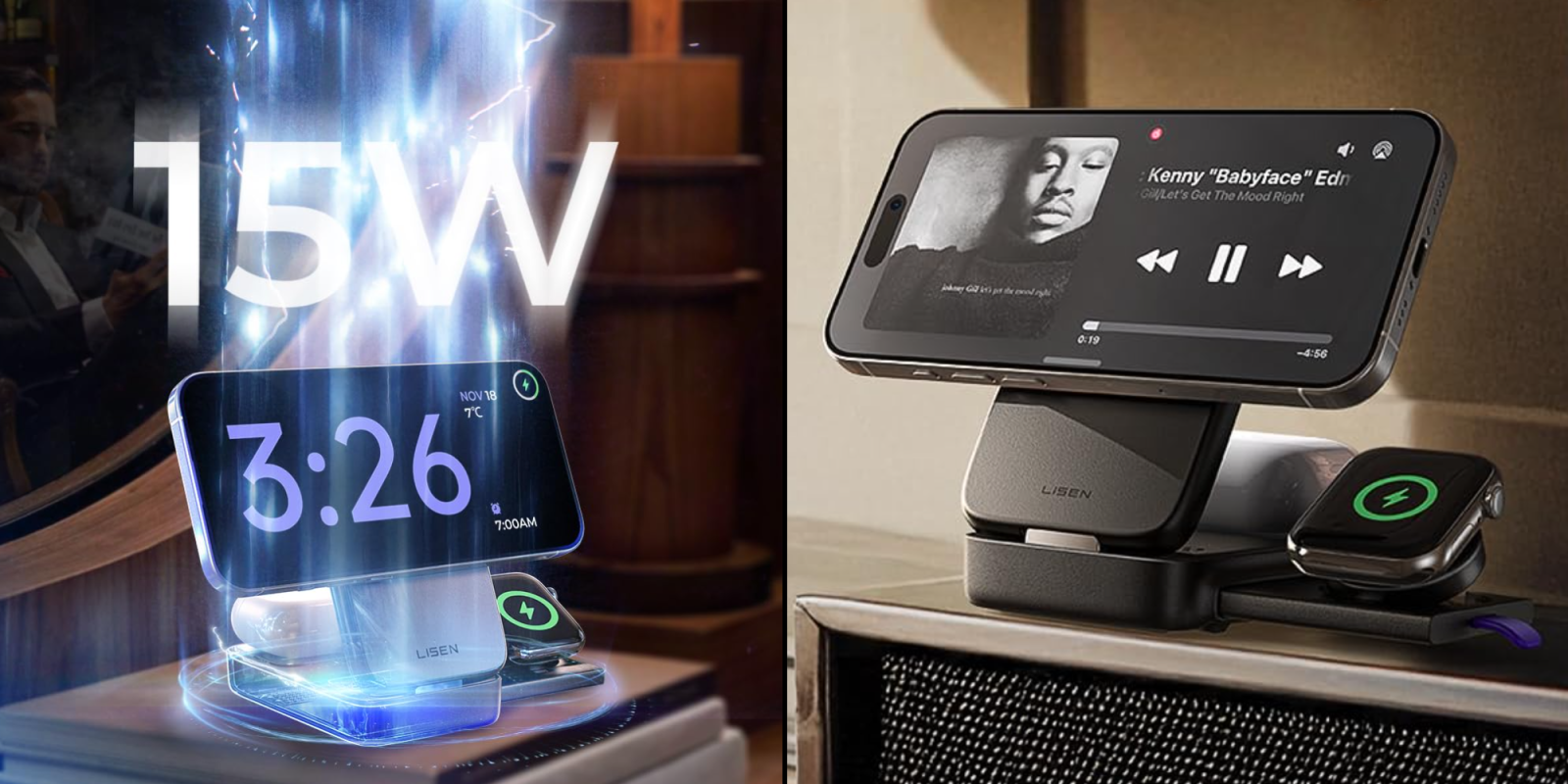 A device with a screen and a screen