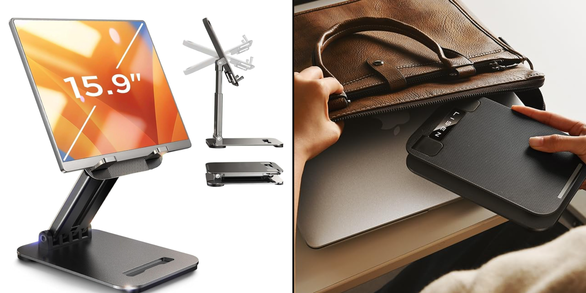 Prop up just about any iPad, Kindle, or Android tablet with