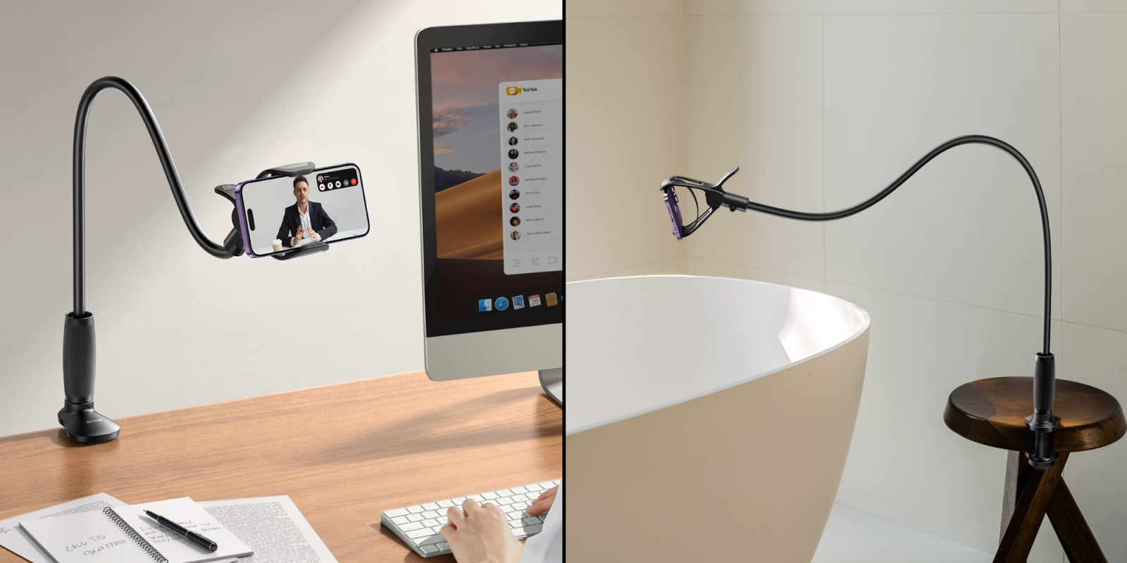 A person sitting at a desk with a computer