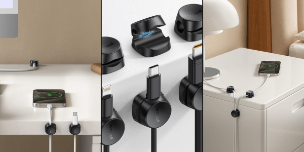 A group of black devices