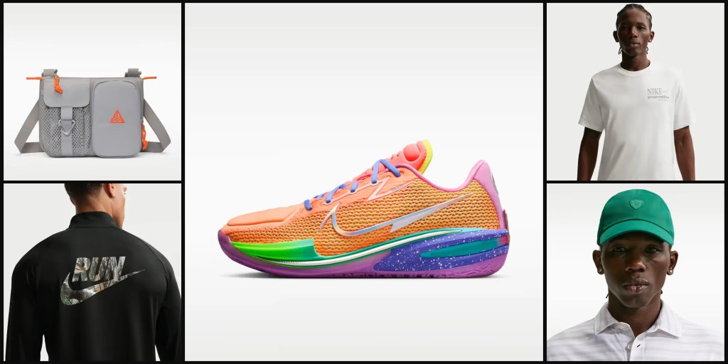 Monday Nike markdowns from $25: G. T. Cut Shoes, Golf Shield Cap