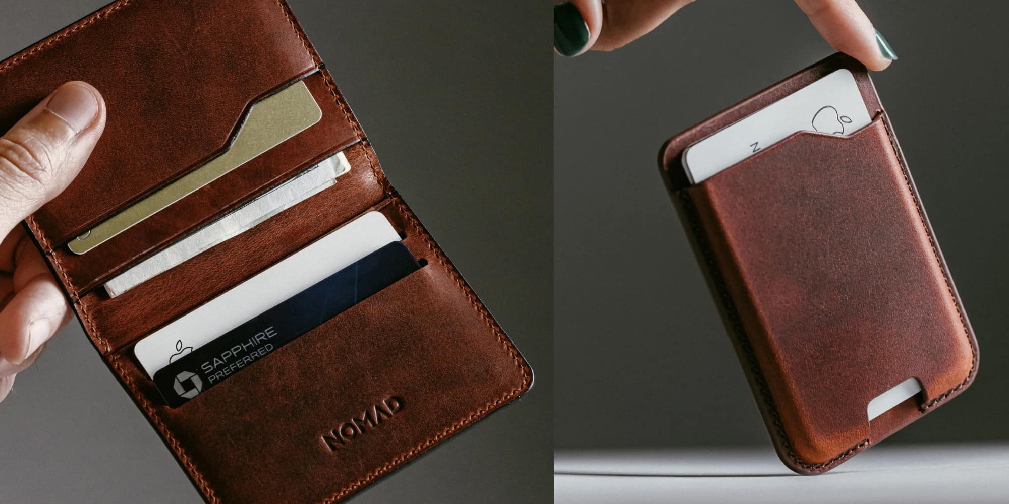 A close up of a wallet