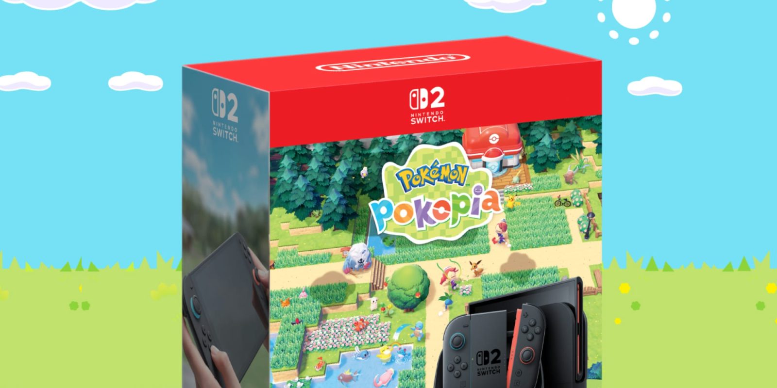A box with a game controller and a game controller