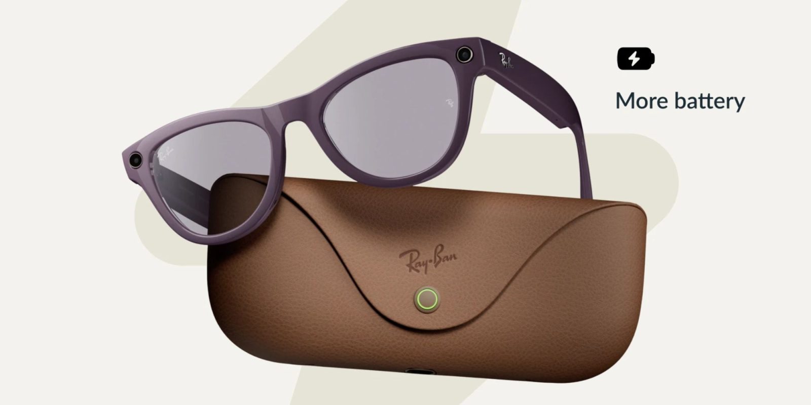A pair of sunglasses and case