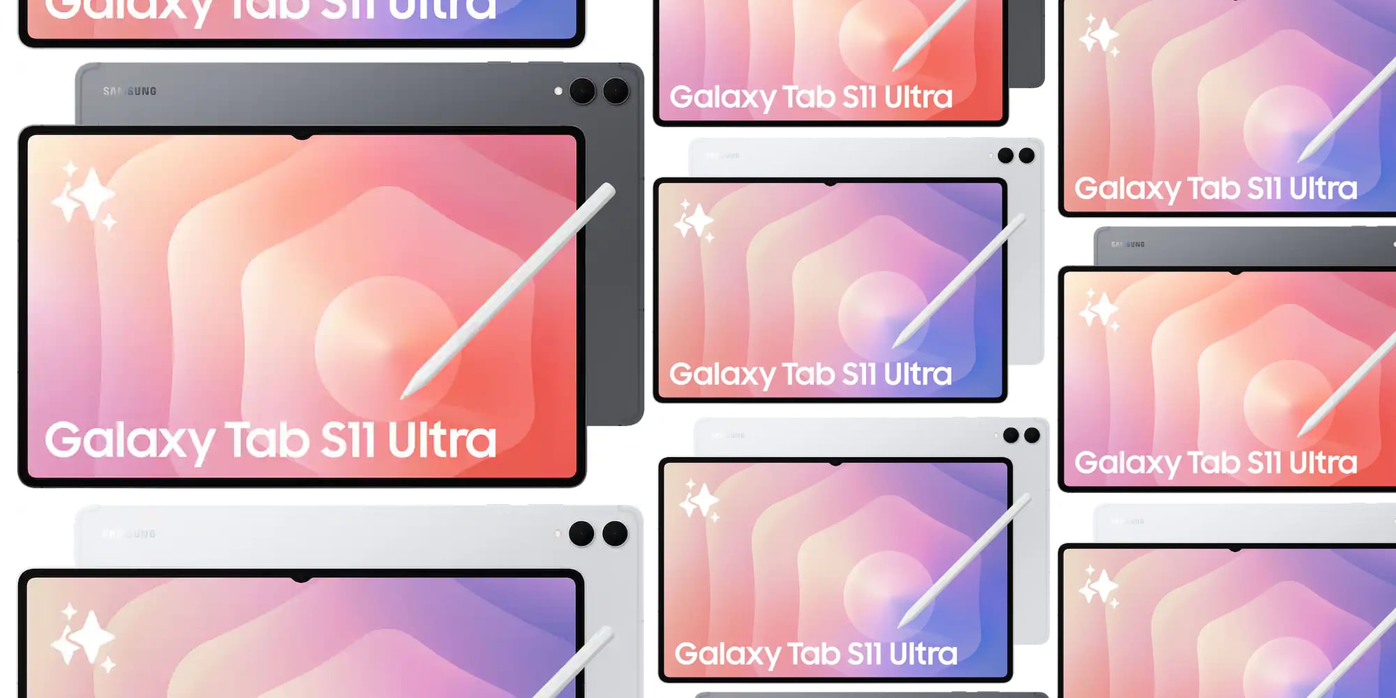 A group of rectangular devices with a stylus