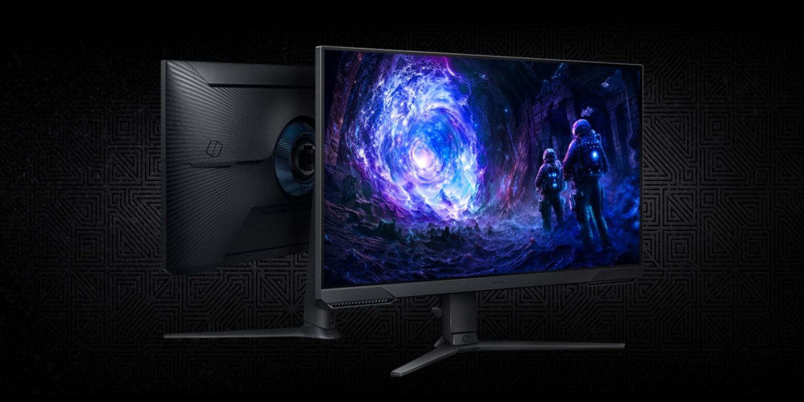 A computer monitor with a screen and a screen