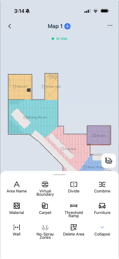 A screenshot of a house plan