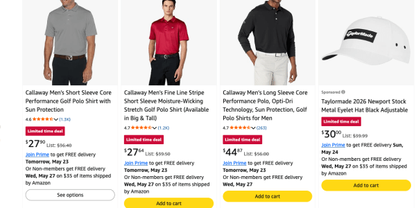 A screenshot of a man wearing a polo shirt