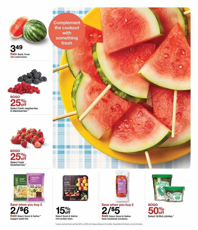A close-up of a food ad