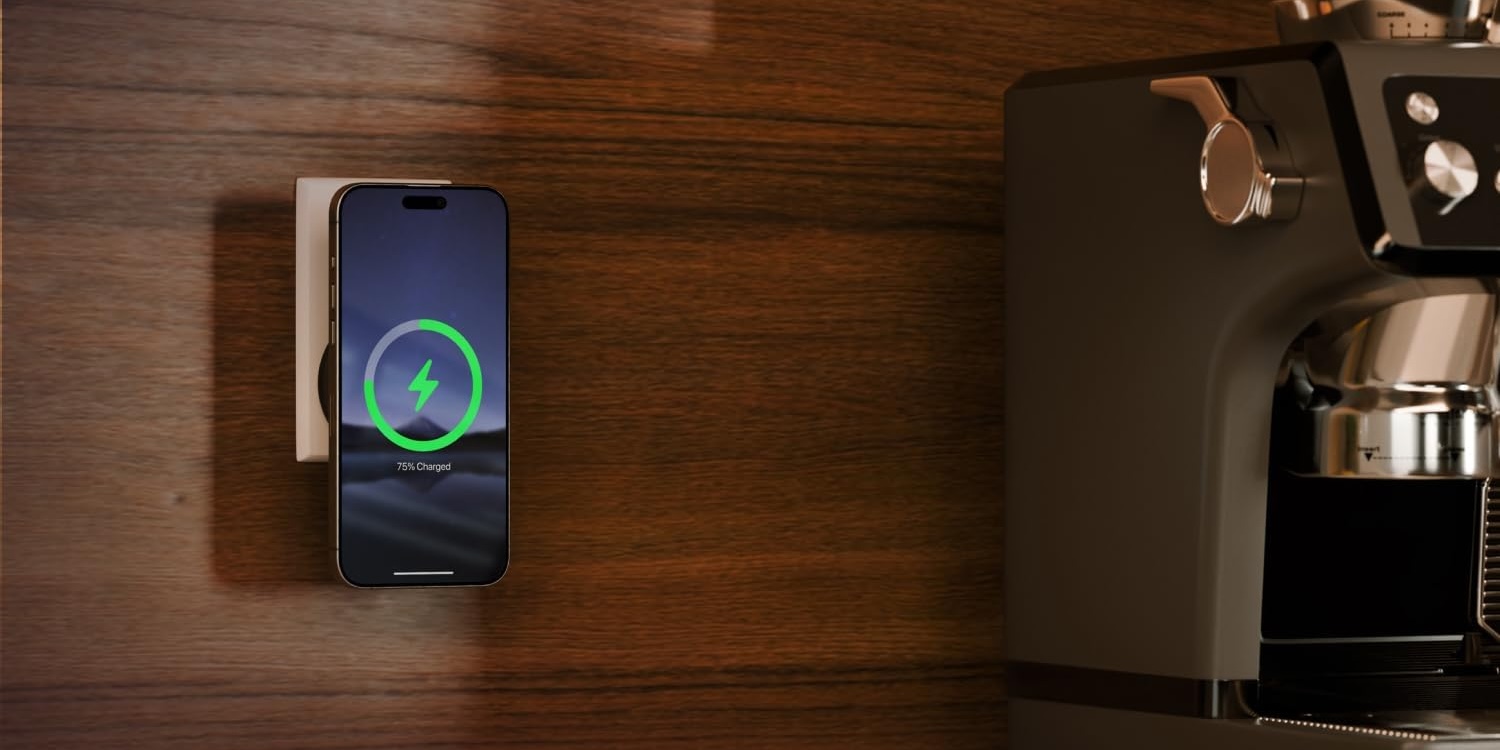 A phone on a table