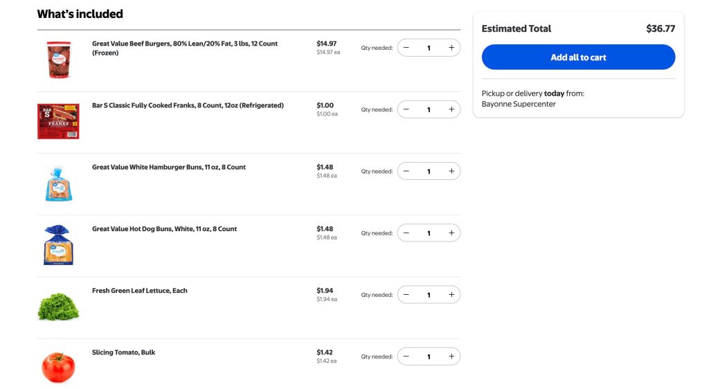 A screenshot of a website