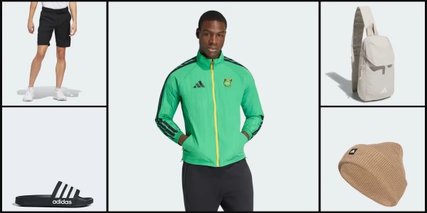 A man in a green jacket