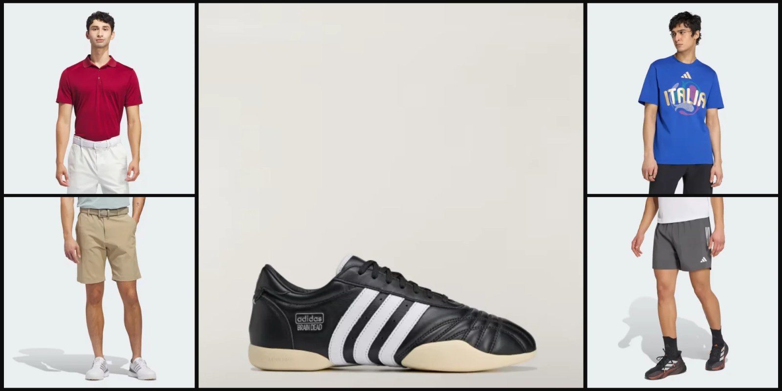 A black and white shoe