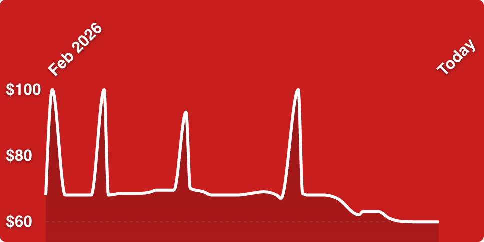 A line drawing of a heartbeat