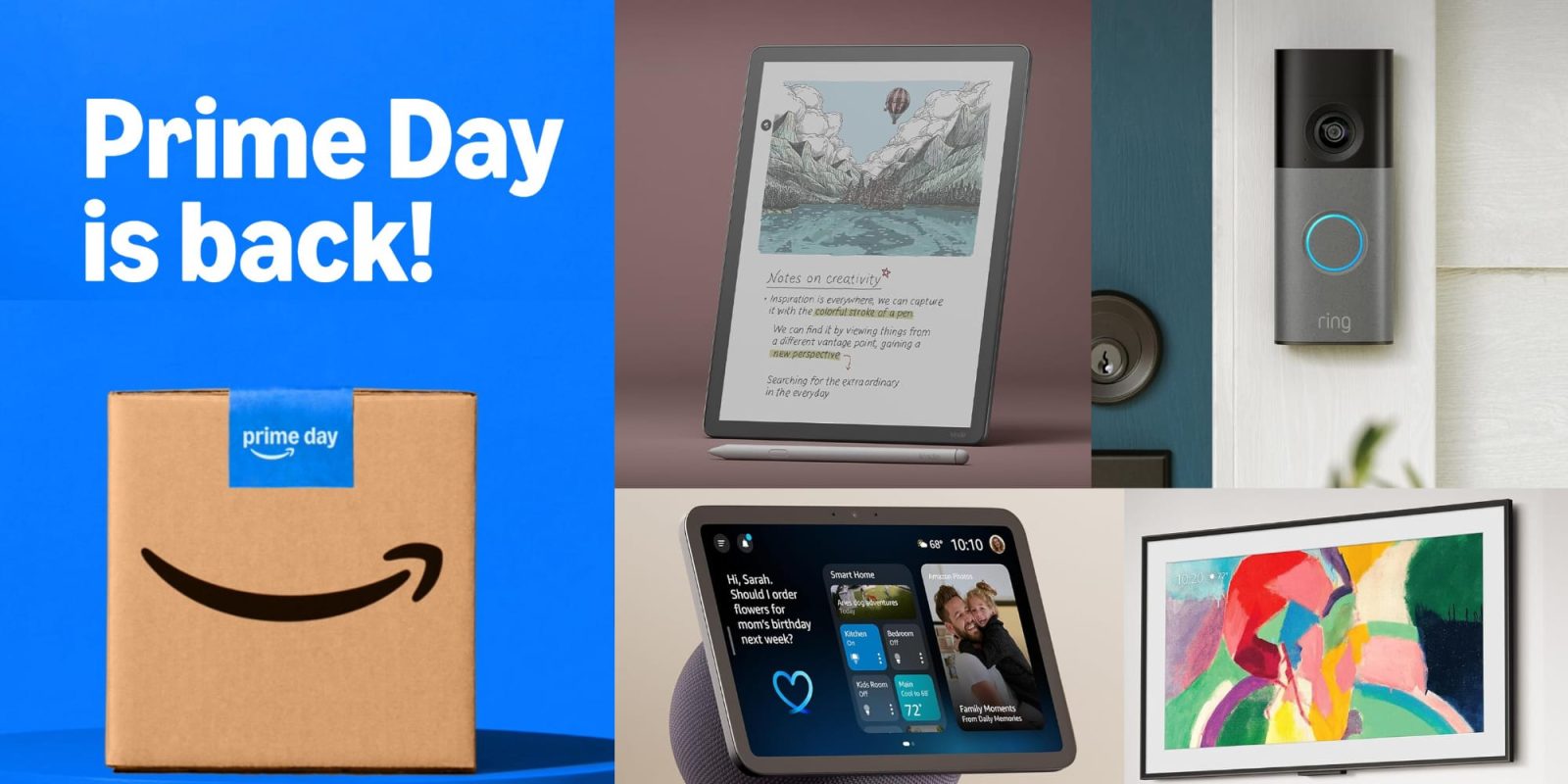 A collage of different devices