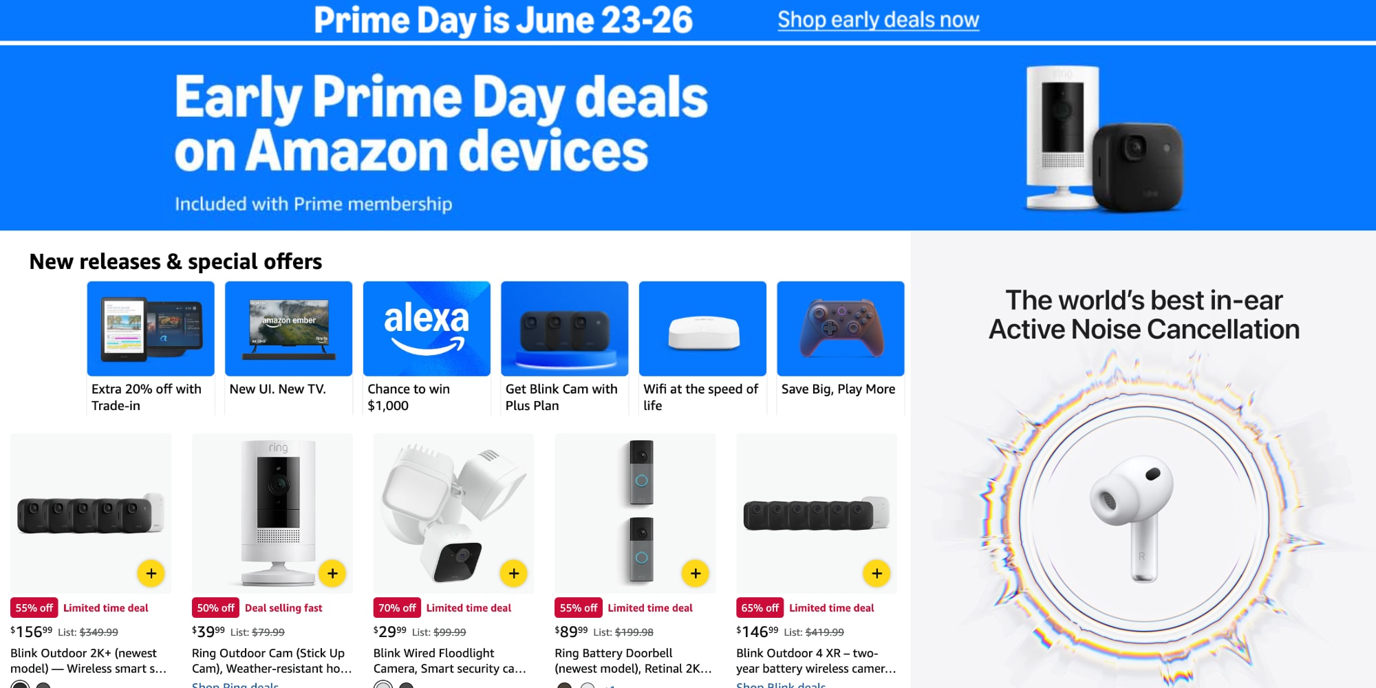 Amazon Early Prime Day deals