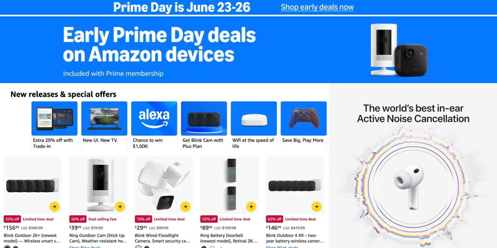 Amazon Early Prime Day deals