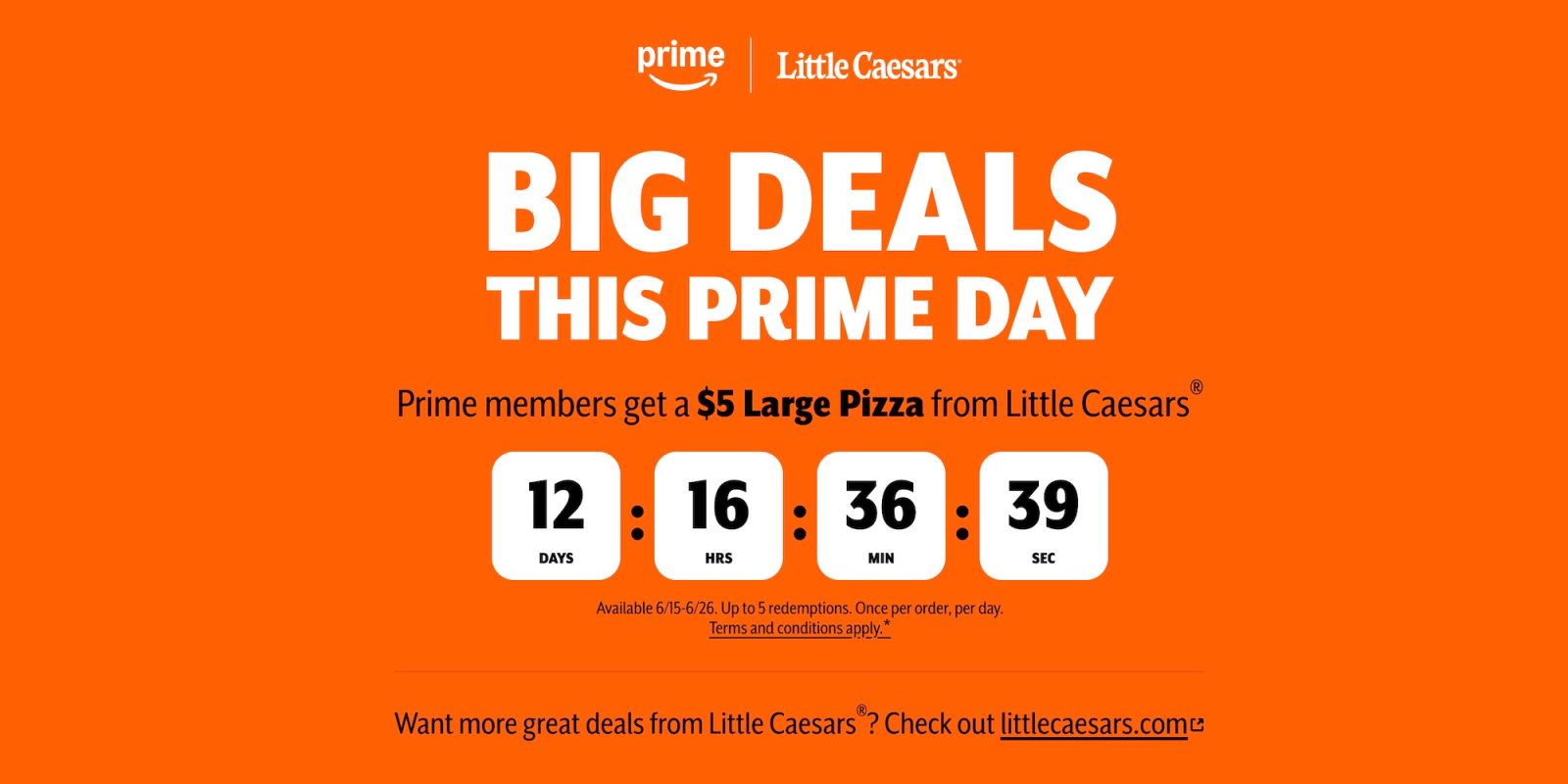 A advertisement for a pizza delivery service