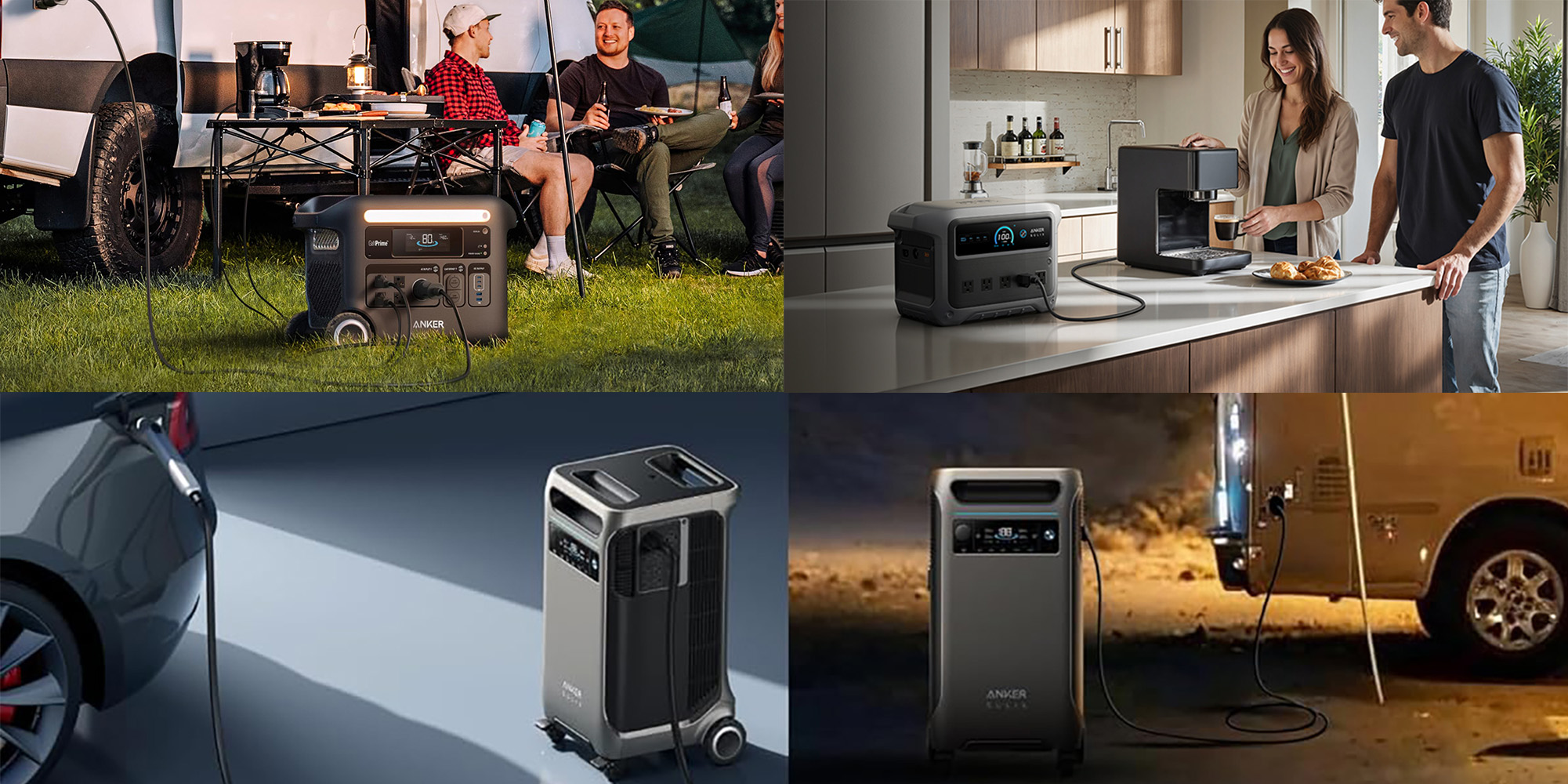 A collage of a machine