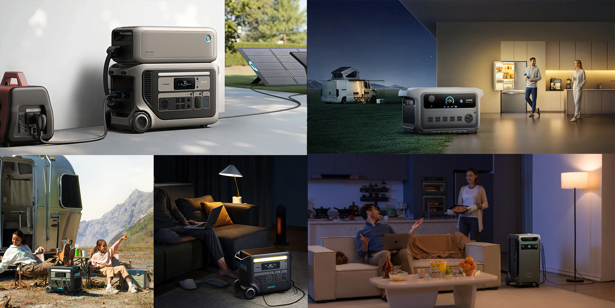 Anker SOLIX flash sale bundles 1,024Wh C1000 Gen 2 power station with 200W panel + protective bag to $719, more from $619