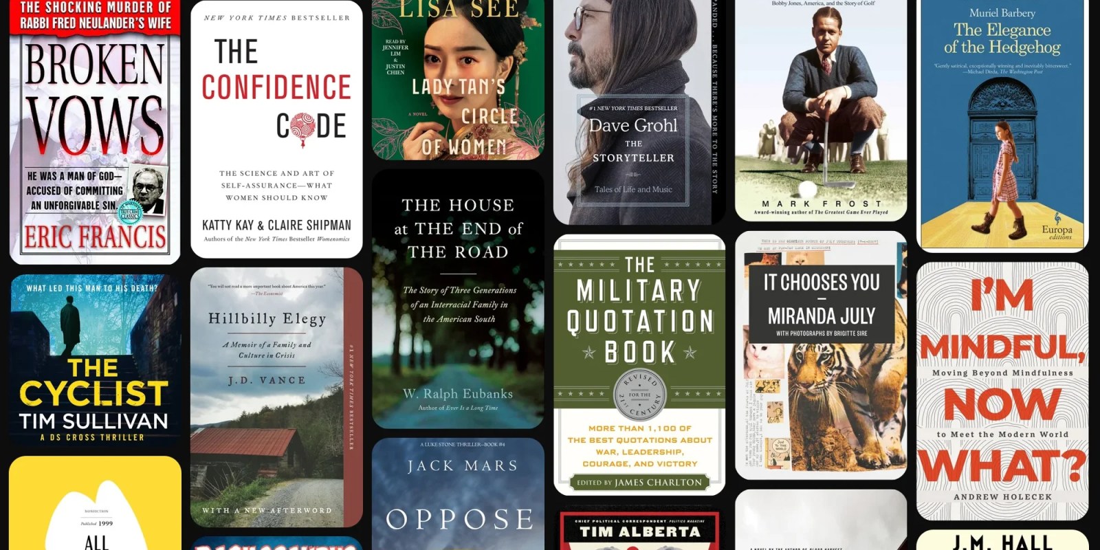 A group of books on a table